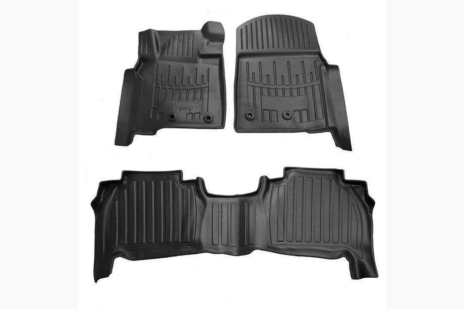 Toyota Land Cruiser 200 2007–2021 Stingray 3D bilmåtter 2011+ (4 stk., polyurethan) Image