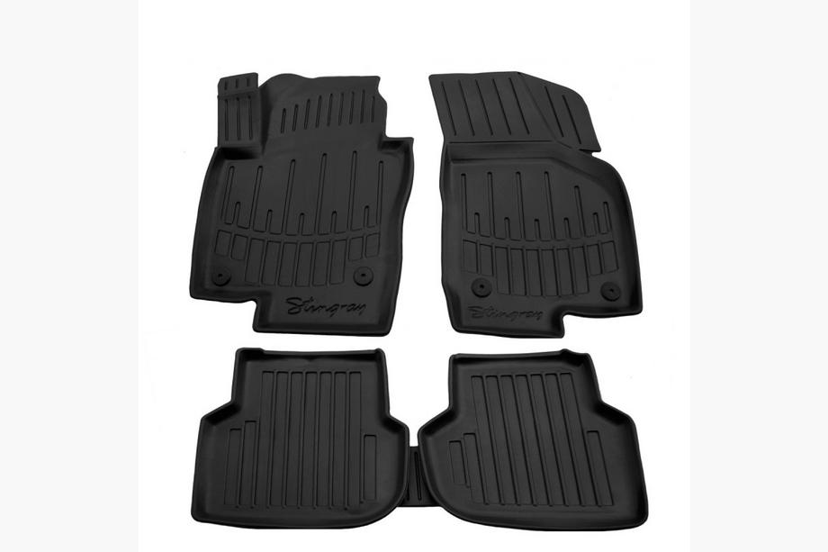 Volkswagen Jetta 2011–2018 Stingray 3D bilmåtter (5 stk., polyuretan) Image