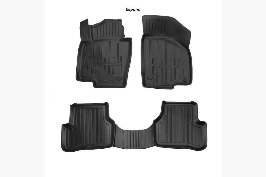 Volkswagen Passat B7 2012–2015 Stingray 3D bilmåtter (5 stk., polyuretan) Amerikaner Image