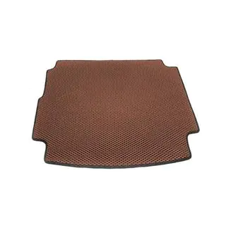 Bagagerumsmåtte med udskæring til subwoofer (EVA, teglrød)