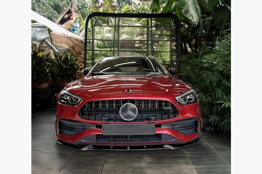 Mercedes C-klasse W206 2022– GT Panamericana frontgrill (til AMG-Line) Foto 5