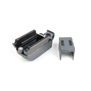 Universalt armlæn med USB (grå) foto 3