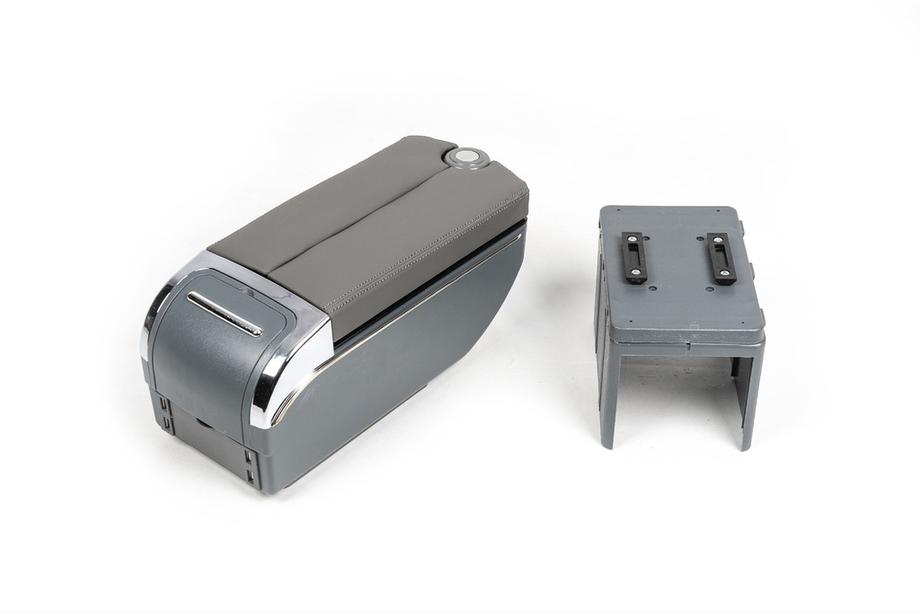 Universalt armlæn med USB (grå) Foto 1