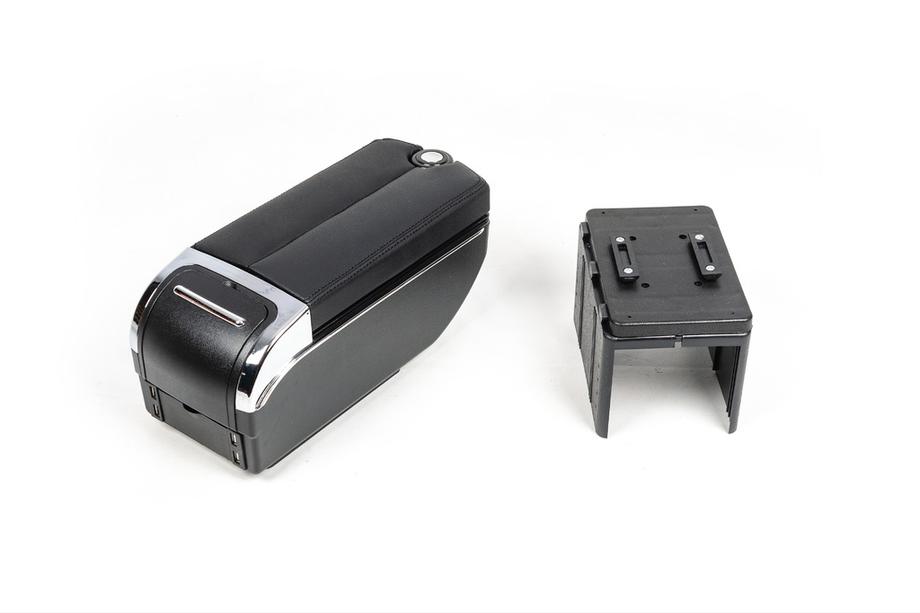 Universal armlæn med USB (sort) Foto 1