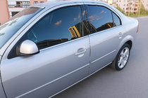 Ford Mondeo 2000–2007 Udvendige vindueslister (4 stk., rustfrit stål) foto 1