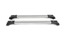 Låsbare tværstænger til almindelige tagrælinger Skybar V1 (2 stk.) op til 140 cm, grå foto 4