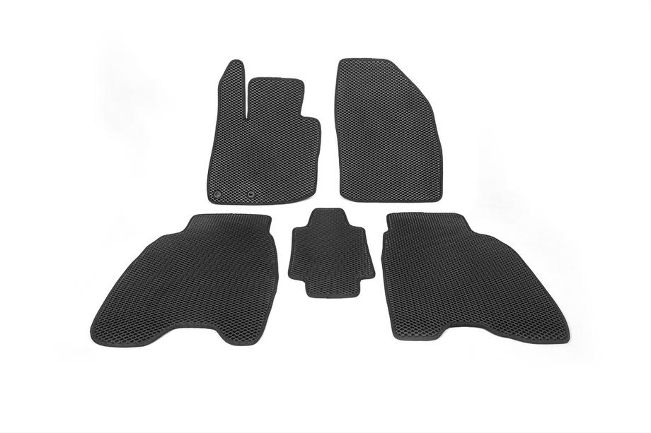 Honda Civic HB 2006–2012 EVA gulvmåtter (sorte) Image