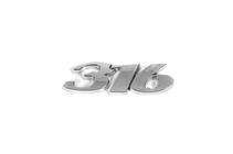 Mercedes Sprinter W901/902/903/904/905 1995–2006 Emblem 316 foto 1