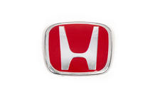 Honda Emblem (rød, selvklæbende) foto 1
