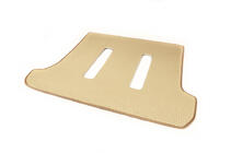 Toyota Land Cruiser Prado 120 2002–2009 Bagagerumsmåtte Beige (EVA, 5 eller 7 sæder) foto 2