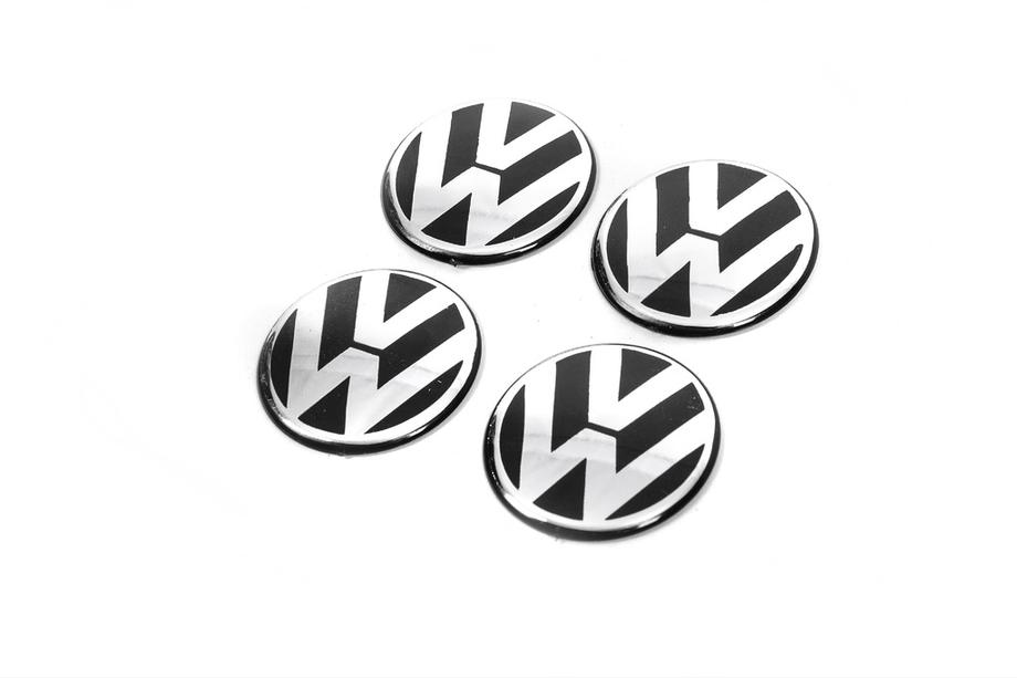 Volkswagen Klistermærker til navkapsler 54 mm vw-0nakl (4 stk) Image
