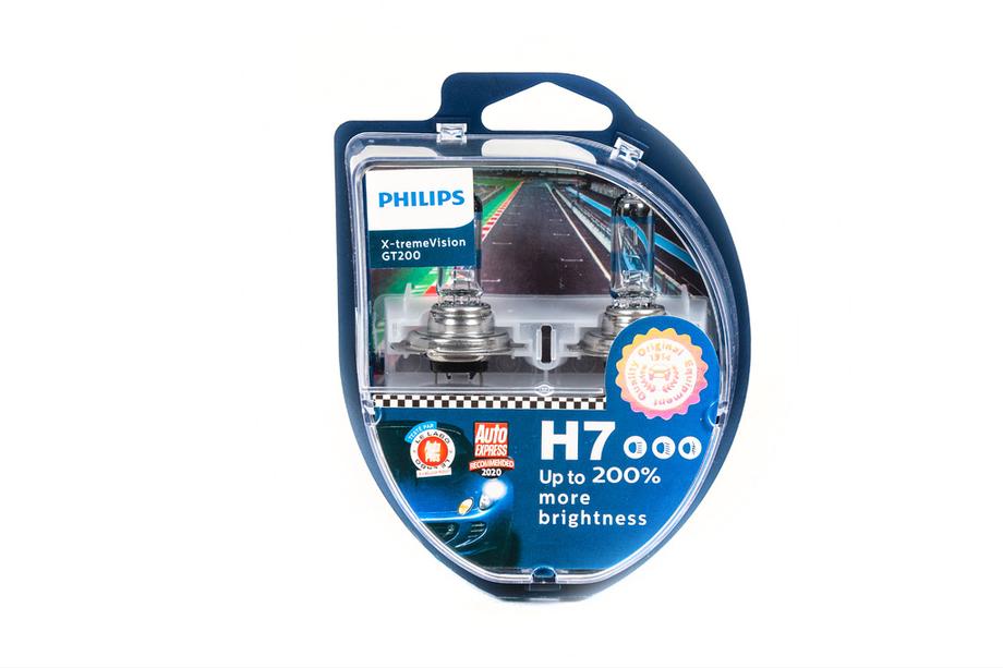 Philips H7 55W 12972GT Racing Vision +200% forlygtepære Image