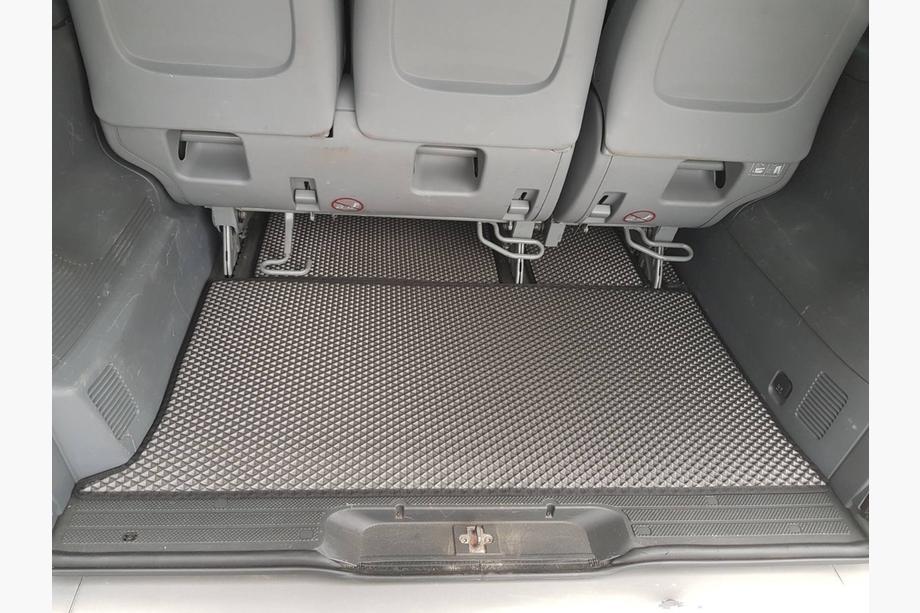 Mercedes Vito W639 2004–2014 EVA V2 bilmåtter (Kun afhentning, komplet sæt til hele kabinen, sorte) Foto 15