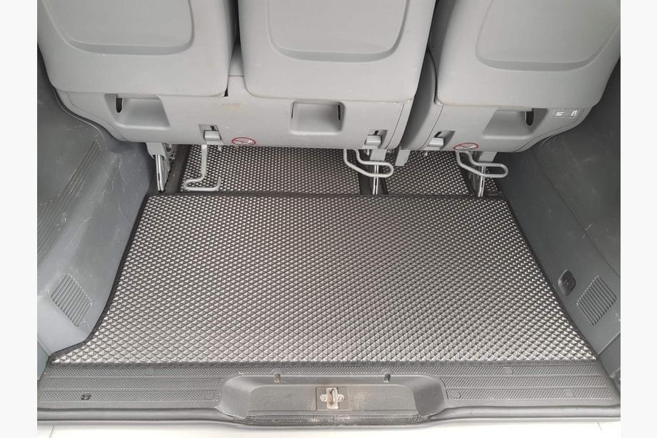 Mercedes Vito W639 2004–2014 EVA V2 bilmåtter (Kun afhentning, komplet sæt til hele kabinen, sorte) Foto 17