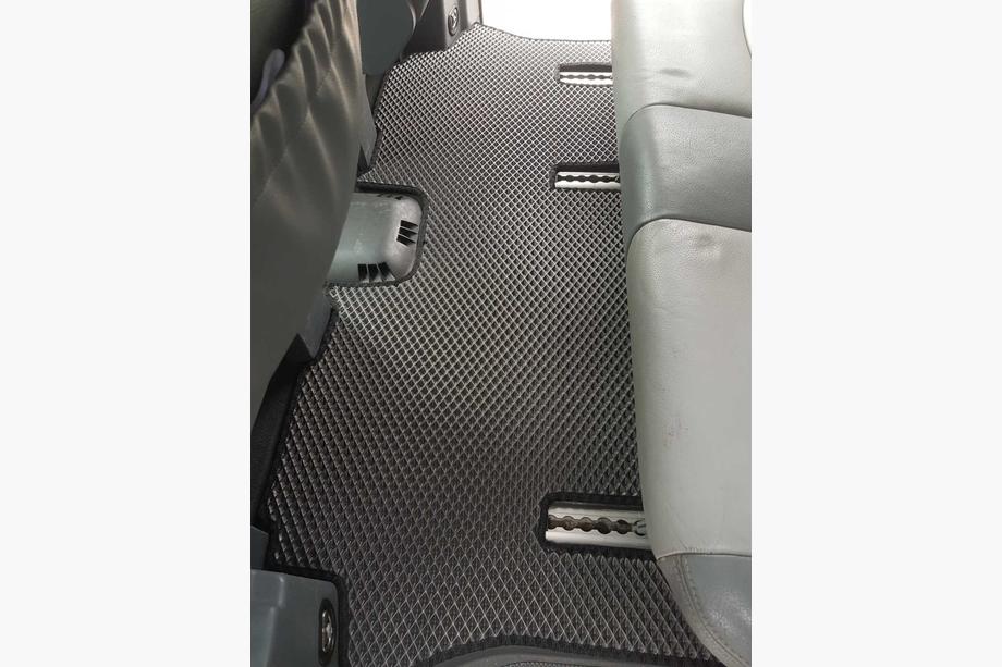 Mercedes Vito W639 2004–2014 EVA V2 bilmåtter (Kun afhentning, komplet sæt til hele kabinen, sorte) Foto 7
