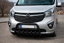 Renault Trafic 2015– Bullbar WT003 Black (rustfrit stål) foto 1