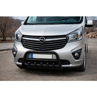Bullbar WT003 Black (rustfrit stål) Nissan NV300/Primastar 2016– foto 1