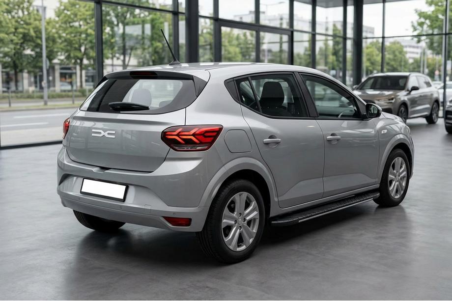 Dacia Sandero 2021– Bosphorus Grey sidetrin (2 stk., aluminium) Image