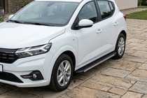 Dacia Sandero 2021– Sidetrin Maya V1 (2 stk., aluminium) foto 1