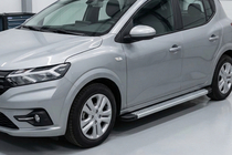Dacia Sandero 2021– Sideskørter Maya V2 (2 stk., aluminium) foto 1