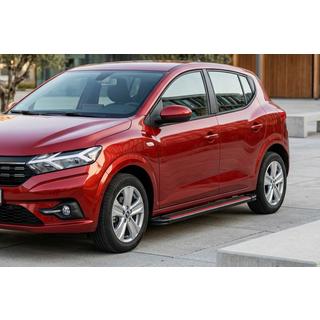 Sidetrin Maya Red (2 stk., aluminium) Dacia Sandero 2021– foto 1