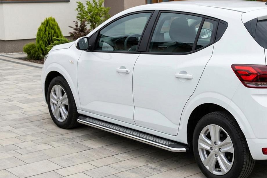 Dacia Sandero 2021– Sidetrin Maydos V2 (2 stk., aluminium) Image