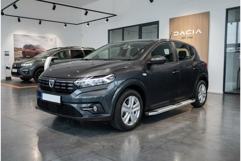 Dacia Sandero 2021– Mevsim Grey sidetrin (2 stk., aluminium) Image