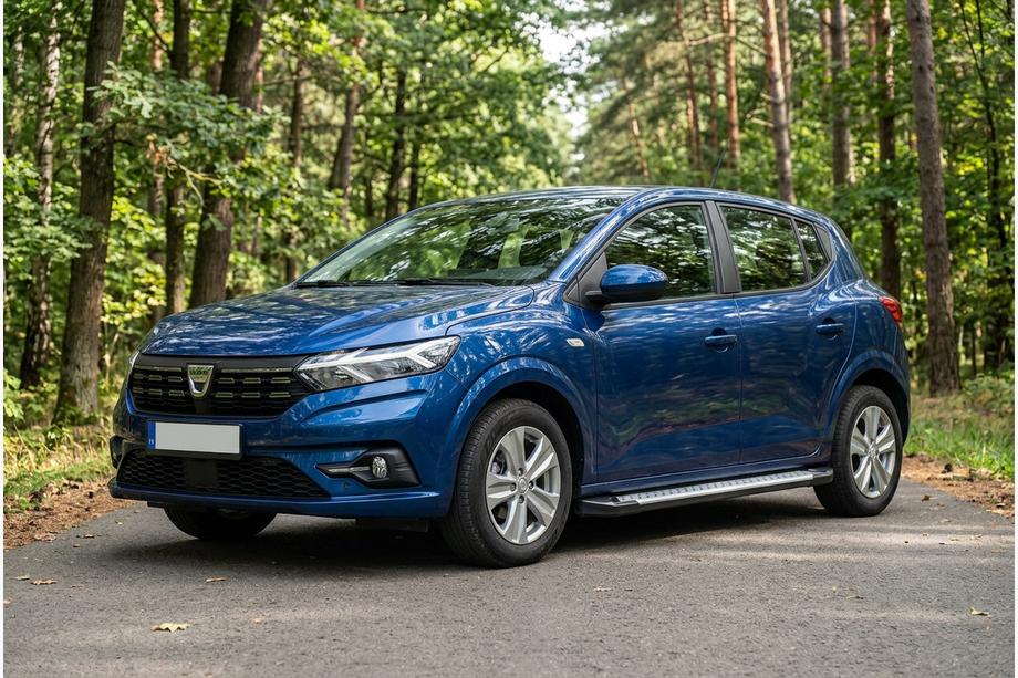 Dacia Sandero 2021– Sidetrin Allmond Grey (2 stk., aluminium) Image