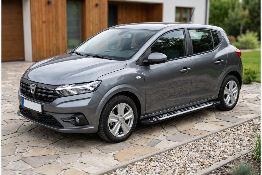 Dacia Sandero 2021– Sunrise sidetrin (2 stk., aluminium) Image
