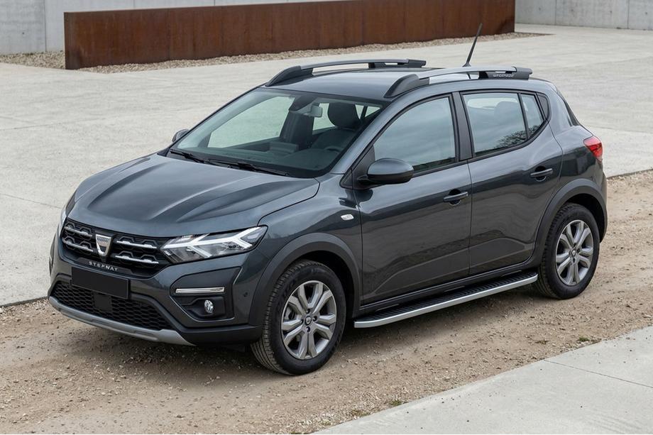 Dacia Sandero 2021– Sidetrin Tayga Grey (2 stk., aluminium) Image