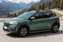 Dacia Sandero 2021– Sidetrin Tayga Black (2 stk., aluminium) foto 1