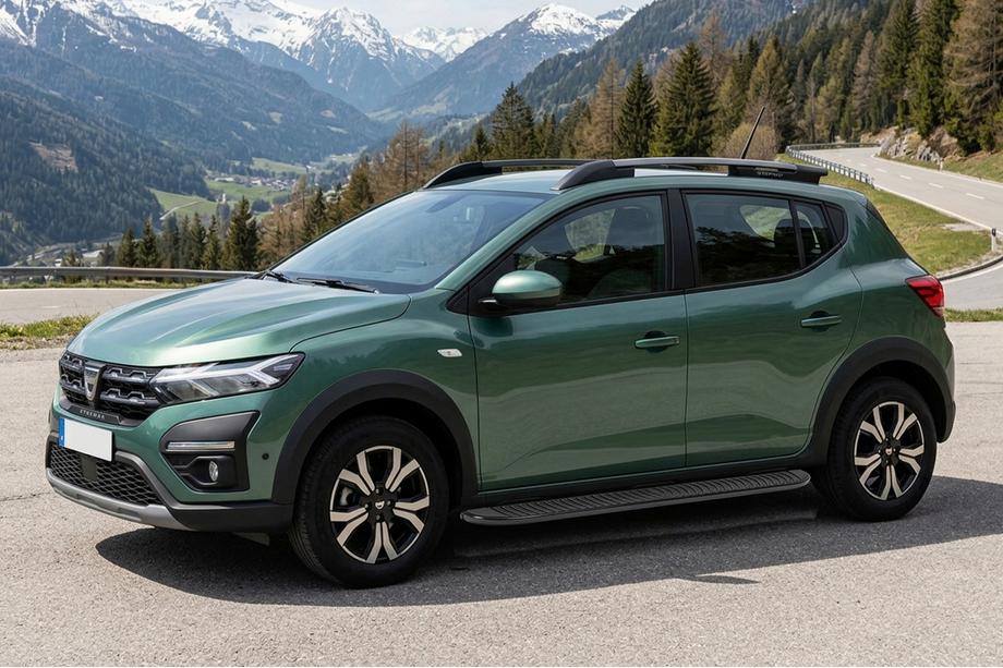 Dacia Sandero 2021– Sidetrin Tayga Black (2 stk., aluminium) Image