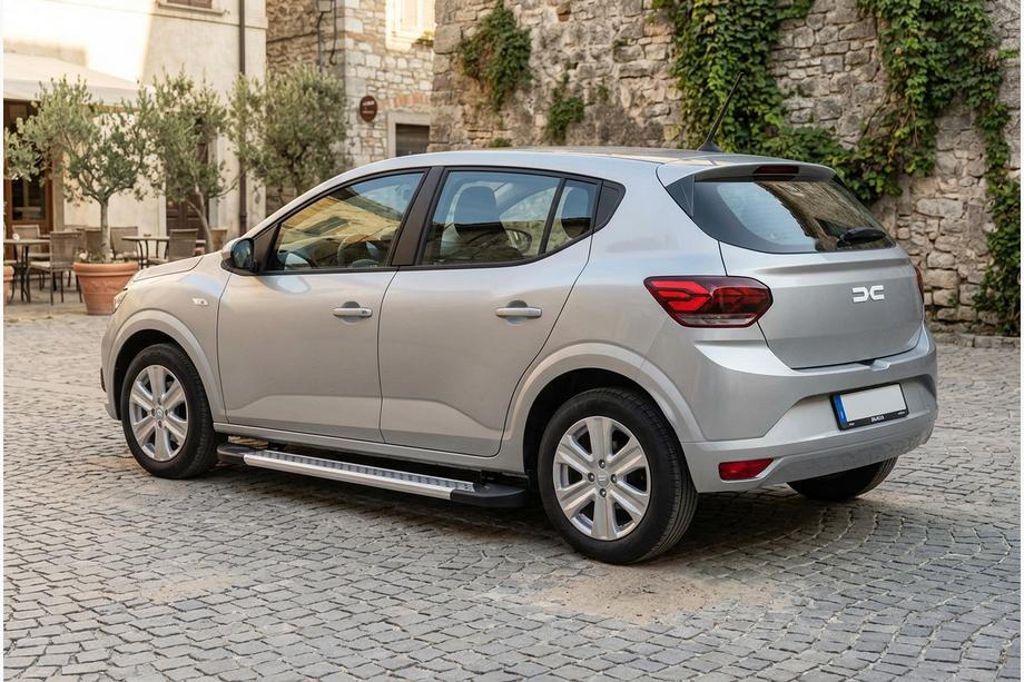 Dacia Sandero 2021– Sidetrin Vision New Grey (2 stk., aluminium) Image