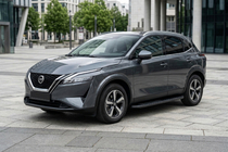 Nissan Qashqai 2021– Sidetrin Bosphorus Black (2 stk., aluminium) foto 1