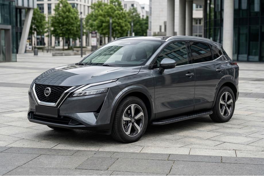 Nissan Qashqai 2021– Sidetrin Bosphorus Black (2 stk., aluminium) Image