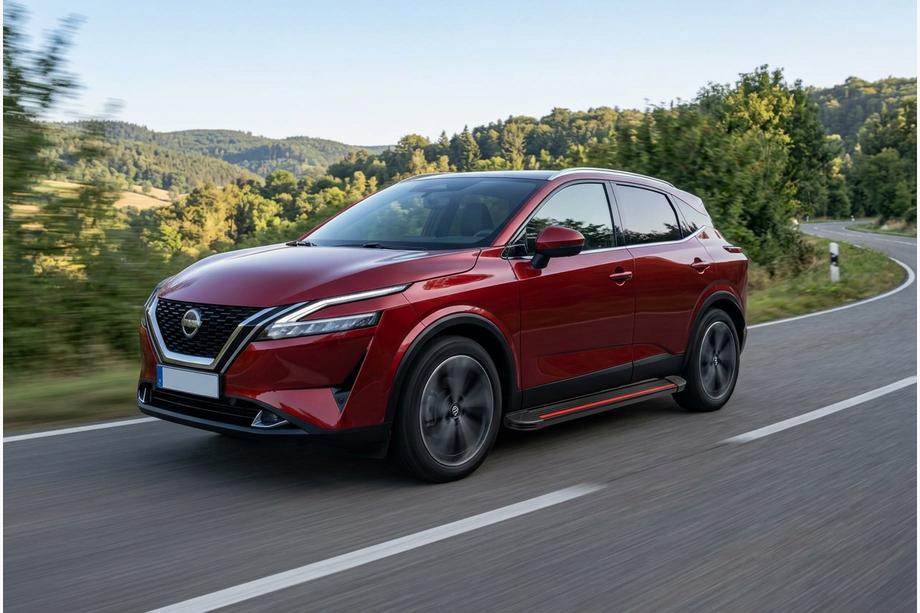 Nissan Qashqai 2021– Sidetrin Maya Red (2 stk., aluminium) Image