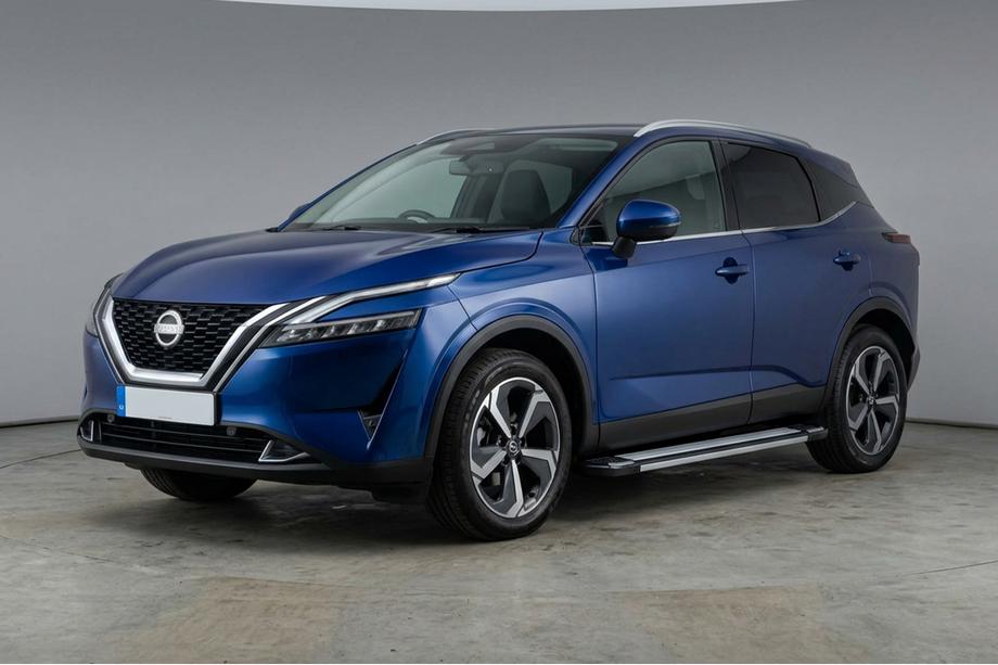 Nissan Qashqai 2021– Sidetrin Rainbow (2 stk., aluminium) Image
