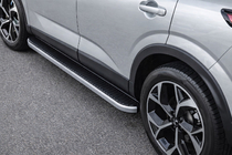Nissan Qashqai 2021– Sidetrin Tayga Grey (2 stk., aluminium) foto 1