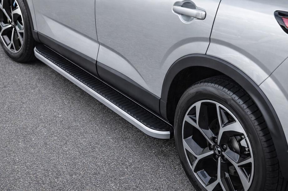 Nissan Qashqai 2021– Sidetrin Tayga Grey (2 stk., aluminium) Image