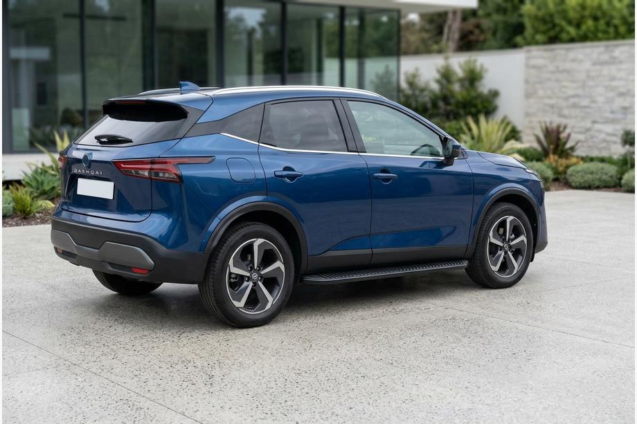 Nissan Qashqai 2021– Sidetrin Tayga Black (2 stk., aluminium) Image