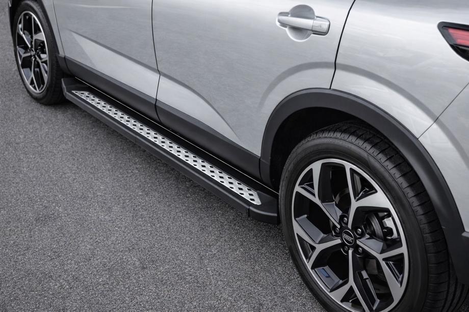 Nissan Qashqai 2021– Sidetrin Vision New Black (2 stk., aluminium) Image