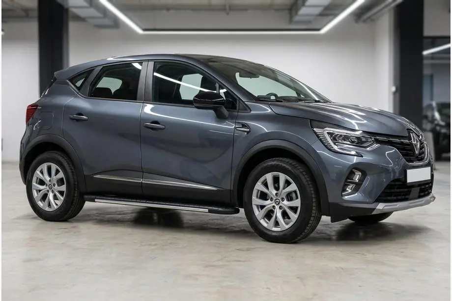 Renault Captur 2019– Bosphorus Grey sidetrin (2 stk., aluminium) Image