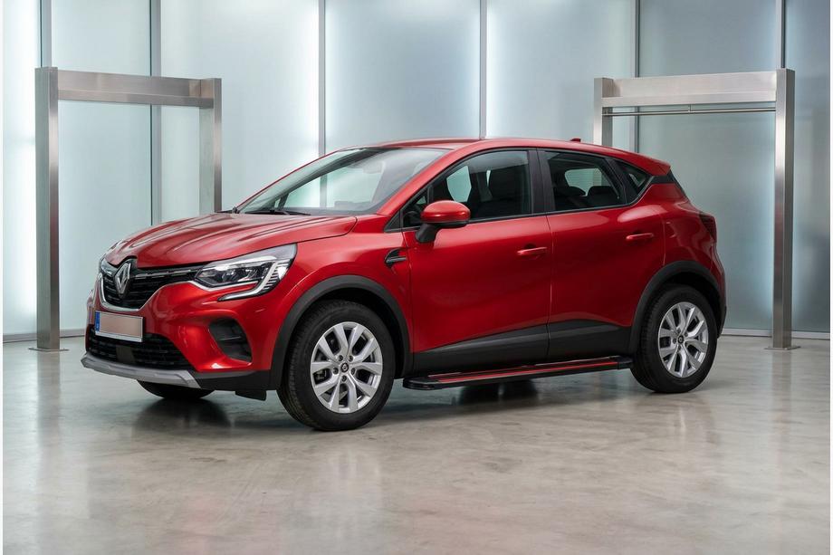 Renault Captur 2019– Sidetrin Maya Red (2 stk., aluminium) Image
