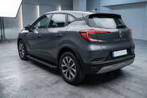 Renault Captur 2019– Allmond Black sidetrin (2 stk., aluminium) foto 1