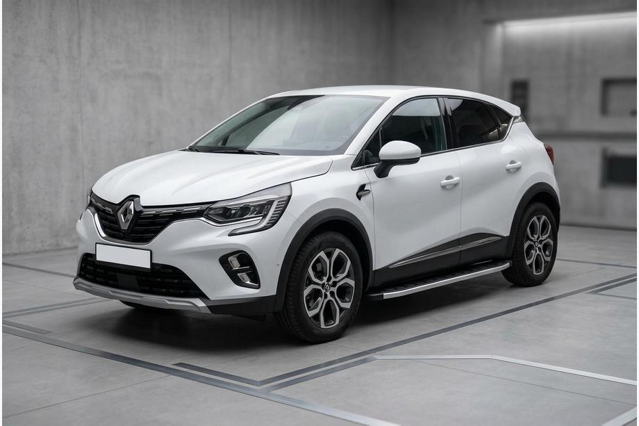 Renault Captur 2019– Sidetrin Fullmond (2 stk., aluminium) Image
