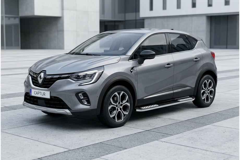 Renault Captur 2019– Sidetrin Tayga V2 (2 stk., aluminium) Image