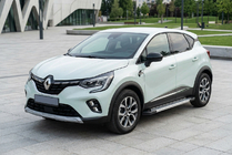 Renault Captur 2019– Sidetrin Vision New Grey (2 stk., aluminium) foto 1