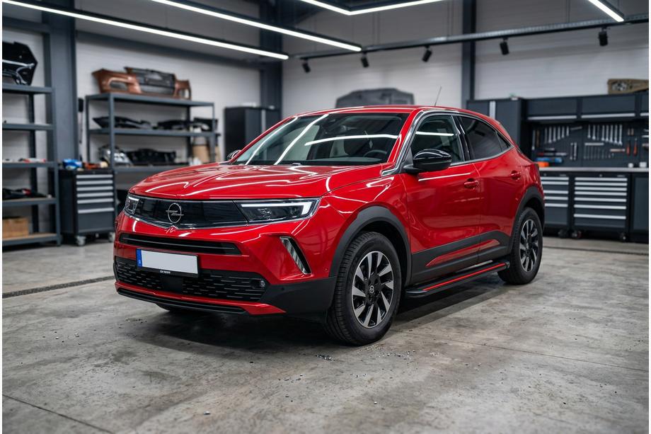 Opel Mokka 2021– Sidetrin Maya Red (2 stk., aluminium) Image