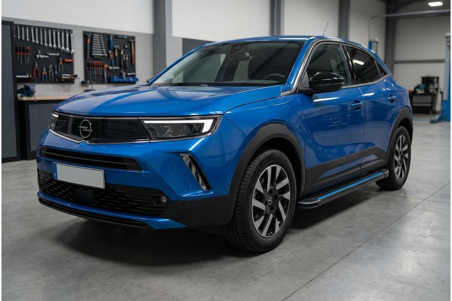 Opel Mokka 2021– Maya Blue sidetrin (2 stk., aluminium) Image