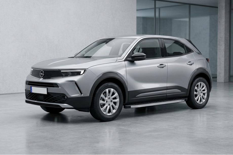 Opel Mokka 2021– BlackLine sidetrin (2 stk., aluminium) Image